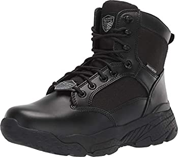 【中古】【インポート品・未当て嵌める】Skechers Work Relaxed Fit Markan Bovill Tactical Mens Boot%ｶﾝﾏ% Black%ｶﾝﾏ% 13