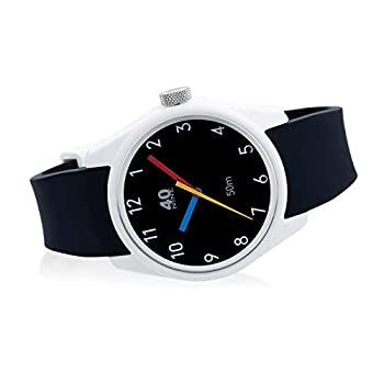 【中古】【インポート品・未当て嵌める】40N4.9BK 40NINE 第一義的 43粍 ウオッチ 黒いこと胴締め