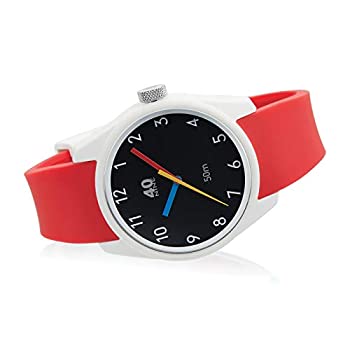 【中古】【インポート品・未当て嵌める】40N4.9R 40NINE 第一義的 43粍 ウォッチ レッドストラップ