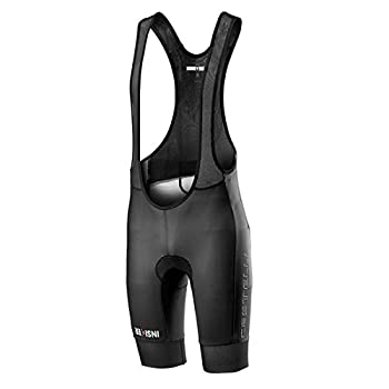 【中古】【インポート品・未当て嵌める】castelli Insider ビブショーツ - メンズ 黒いこと、XXL