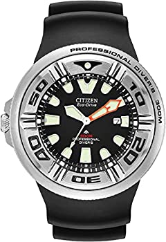 【中古】【インポート品・未当て嵌める】CITIZEN[シチズン] MODEL NO.bj8050-08e Men\u0027s ECO-DRIVE WR300 Professional Diver Black Rubber Strap エコ運転 外国でひな形 ウオッチ 逆インポート