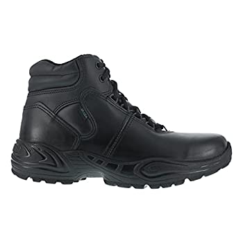 【中古】【インポート品・未当て嵌める】[リーボック] Womens Black Leather Work Boots Postal Express Chukka 10 W