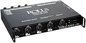 【中古】【輸入品・未使用】rolls Field Mixer 4 Ch with Led Meters (MX410)