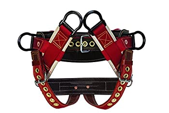 【中古】【インポート品・未当てはめる】Weaver Leather WLC 300 サドル 2inのナイロン製レッグストラップ付き添い人 L