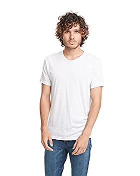 【中古】【輸入品・未使用】Next Level 6010 メンズ トライブレンド クルーTシャツ Lサイズ ヘザーホワイト