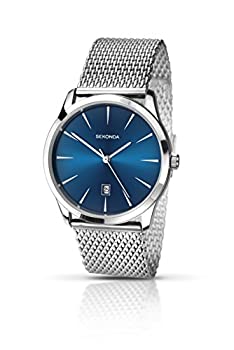 【中古】【輸入品・未使用】SEKONDA - Analog quartz Wristwatch%ｶﾝﾏ% Stainless Steel｜スカイマーケットプラス