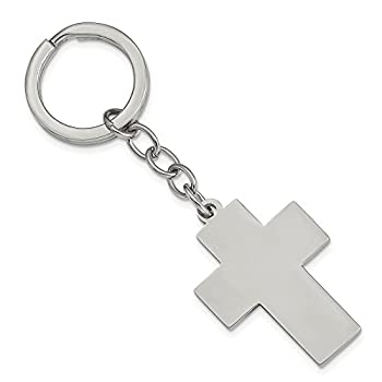 【中古】【輸入品・未使用】Engravable光沢仕上げクロスキーチェーンinステンレススチール 45,242円