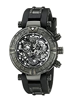 【中古】【インポート品・未当て嵌める】Invicta Men\u0027s 19001 Subaqua Analog Display Swiss Quartz Black Watch