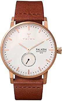【中古】【インポート品・未当て嵌める】Triwa Rose Falken ユニ一発やるウォッチ ブラウンクラシックレザーバンド FAST101 CL010214
