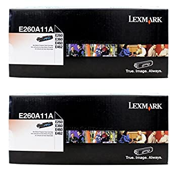 【中古】【輸入品・未使用】E260A11A Toner%ｶﾝﾏ% 3500 Page-Yield%ｶﾝﾏ% Black%ｶﾝﾏ% Sold as 2 Each by Lexmark 65,558円
