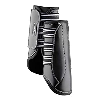 【中古】【輸入品・未使用】EquiFit multiteqフロントブーツ???ブラック｜スカイマーケットプラス