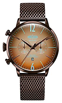 【中古】【インポート品・未当て嵌める】溶接機MoodyステンレススチールメッシュDual Time Watch with Date 45?粍