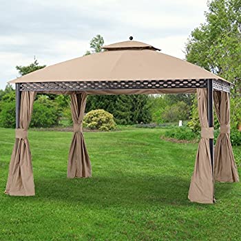 【中古】【輸入品・未使用】Garden Winds Replacement Canopy for The Pinehurst Dome Gazebo - Standard 350 - Beige 141［並行輸入］｜スカイマーケットプラス