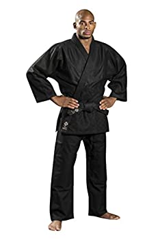 【中古】【輸入品・未使用】Roninブランドブラック柔道/柔術Uniform???Martial Arts GI for Kempo、Kendo、BJJ、空手、Grappling、合気道、aiki-jujitsu 6｜スカイマーケットプラス