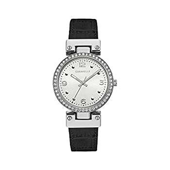【中古】【輸入品・未使用】Caravelle レディースステンレススチールクォーツウォッチ レザークロコダイルストラップ ホワイト 16（モデル：43L208） 26,898円