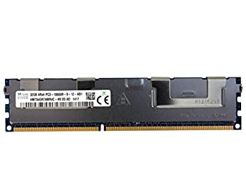 【中古】【輸入品・未使用】SK HYNIX 32GB PC3-10600R DDR3-1333 Registered ECC メモリモジュール HMT84GR7AMR4C-H9