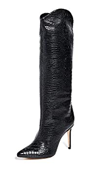 【中古】【輸入品・未使用】SCHUTZ レディース Maryana レザー ドレスブーツ US サイズ: 10 カラー: ブラック