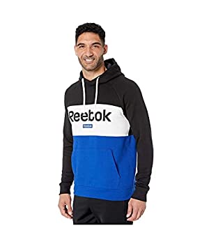【中古】【輸入品・未使用】Reebok Men's Training Essentails Big Logo Hoodie%ｶﾝﾏ% Black%ｶﾝﾏ% Large