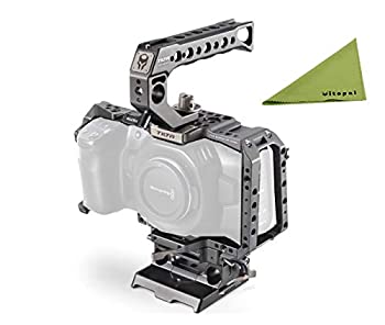 【中古】【輸入品・未使用】Tilta フルカメラケージ クイックリリーストップハンドル付き BMPCC 4K用｜スカイマーケットプラス