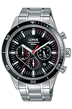 【中古】【インポート品・未当て嵌める】Lorus スポーツメンズアナログクォーツウオッチ ステンレススチールブレスレット RT399GX9