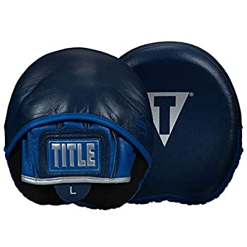 【中古】【輸入品・未使用】Title Boxing ロイヤルティーレザー マイクロパンチミット ロイヤル/ネイビー|スカイマーケットプラス