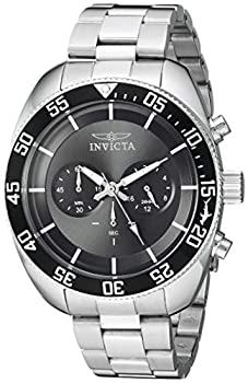 【中古】【輸入品・未使用】Invicta Men's Pro Diver Quartz Watch with Stainless Steel Strap%ｶﾝﾏ% Silver%ｶﾝﾏ% 24 (Model: 30054)