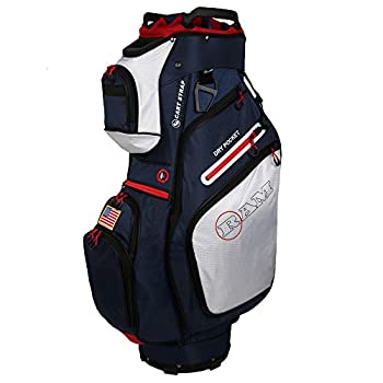 【中古】【輸入品・未使用】Ram Golf FX デラックスゴルフカートバッグ 14ウェイディバイダー アメリカ国旗付き｜スカイマーケットプラス