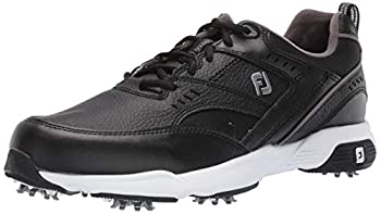 【中古】【インポート品・未当て嵌める】FootJoy メンズ スニーカー ゴルフシューズ US 大きさ: 7.5 色つや: 黒いこと