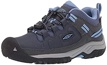 【中古】【インポート品・未当て嵌める】KEEN Kids\u0027 Targhee Low Wp 山歩きシューズ US 大きさ: 4 Big Kid 色つや: 青み