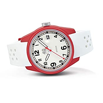 【中古】【インポート品・未当て嵌める】40N7.1W メンズ 43粍 ナイトビジョンウォッチ 白いこと文字盤\u0026同盟罷工さあ美