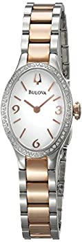 【中古】【インポート品・未当て嵌める】Bulova Women\u0027s Diamond - White
