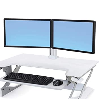 【中古】【輸入品・未使用】エルゴトロン WorkFit-TL用オプション デュアルモニタースタンド 97-934-062