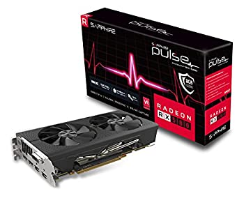 【中古】【インポート品・未当てはめる】Sapphire Technology Technology 11265-05-20G Radeon Pulse RX 580 8GB GDDR5 Dual HDMI/DVI-D/Dual DP OC with Backplate (UEFI) PCI-E Graphi