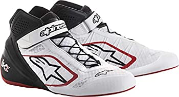【中古】【輸入品・未使用】alpinestars(アルパインスターズ) TECH 1-KZ KART SHOES WHITE/BLACK/RED 9.5 2713018-213-9.5｜スカイマーケットプラス