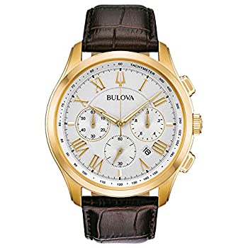 【中古】【インポート品・未当て嵌める】Bulova メンズ Wilton - 97B169 One Size メタリック