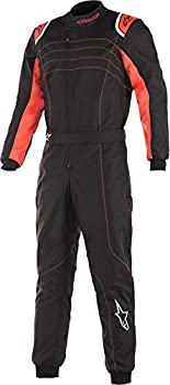 【中古】【輸入品・未使用】alpinestars(アルパインスターズ) カート用スーツ KMX-9 V2 SUIT BK/RD 44 【3356019-1030-44】