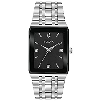 【中古】【インポート品・未当て嵌める】Bulova メンズ クアドラ - 96D145 One Size スチール写真