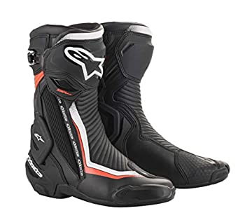 【中古】【輸入品・未使用】alpinestars(アルパインスターズ) バイクブーツ ブラック/ホワイト/レッドフロー 39/25.0cm SMX PLUS(SMXプラス)V2ブーツ(222 1019) 1691580439 107,468円