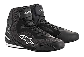 【中古】【輸入品・未使用】Alpinestars メンズ Faster-3 ライドニット(Ride Knit) ロードライディングシューズ 12.5 ブラック 2510319