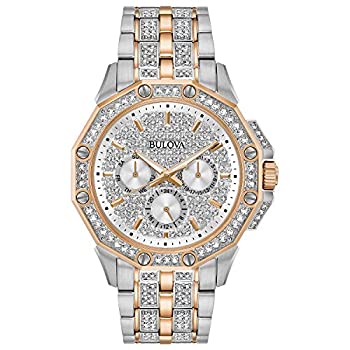 【中古】【インポート品・未当て嵌める】Bulova ドレスウォッチ (青写真:98C133)