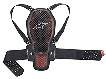 【中古】【輸入品・未使用】alpinestars(アルパインスターズ)バックプロテクター トランスペアレントスモーク/レッド/ブラック (サイズ:S) NUCLEON(ニュークリオン) KR-1 CE