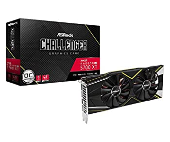 【中古】【インポート品・未当てはめる】ASRock AMD Radeon RX5700XT 積み上げる グラフィックゲーム盤 GDDR6 8GB オリジナルファンモデル RX5700XT Challenger D8G OC