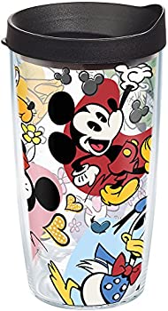 【中古】【輸入品・未使用】Tervis Disney???クラシック文字16oz Tumbler withブラック蓋 16oz クリア 1227842
