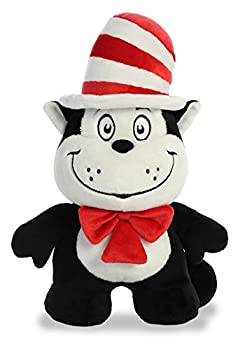 【中古】【輸入品・未使用】Aurora World Cat in the Hat Dood Plushie%カンマ% Black%カンマ% Red%カンマ% White%カンマ% 28cm|スカイマーケットプラス