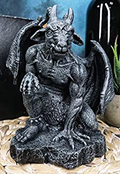 【中古】【輸入品・未使用】Ebros 翼のあるガーディアン バフォメット サババティック ゴシック ガーゴイル像 人工石 樹脂彫刻｜スカイマーケットプラス