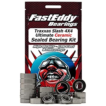 【中古】【輸入品・未使用】Traxxas Slash 4X4 アルティメットセラミックラバーシールベアリングキット