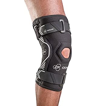 【中古】【インポート品・未当て嵌める】DonJoy Performance Bionic Drytex 蝶つがい付き添い人膝衣袂 S