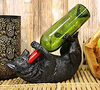 【中古】【インポート品・未当て嵌める】Ebros 本物そっくり ピュアブリード ペドフィリグリー 犬 ジャーマンシェパード 犬 ワインボトルホルダー 飾り付け 勝手もと ワインセラー 居酒屋 キッチン用品・食器・調理器具-その他