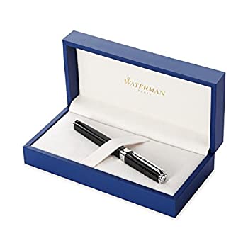 【中古】【インポート品・未当てはめる】Waterman お水マン 堅苦しさ 別物 か細い 筆 F 細字 御膳上等 ブランド名 差し上げ物 黒いこと漆ST S0637010
