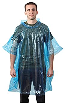 【中古】【インポート品・未当て嵌める】Rothco まさかの時時のポンチョ 青 スポーツ・アウトドア-その他